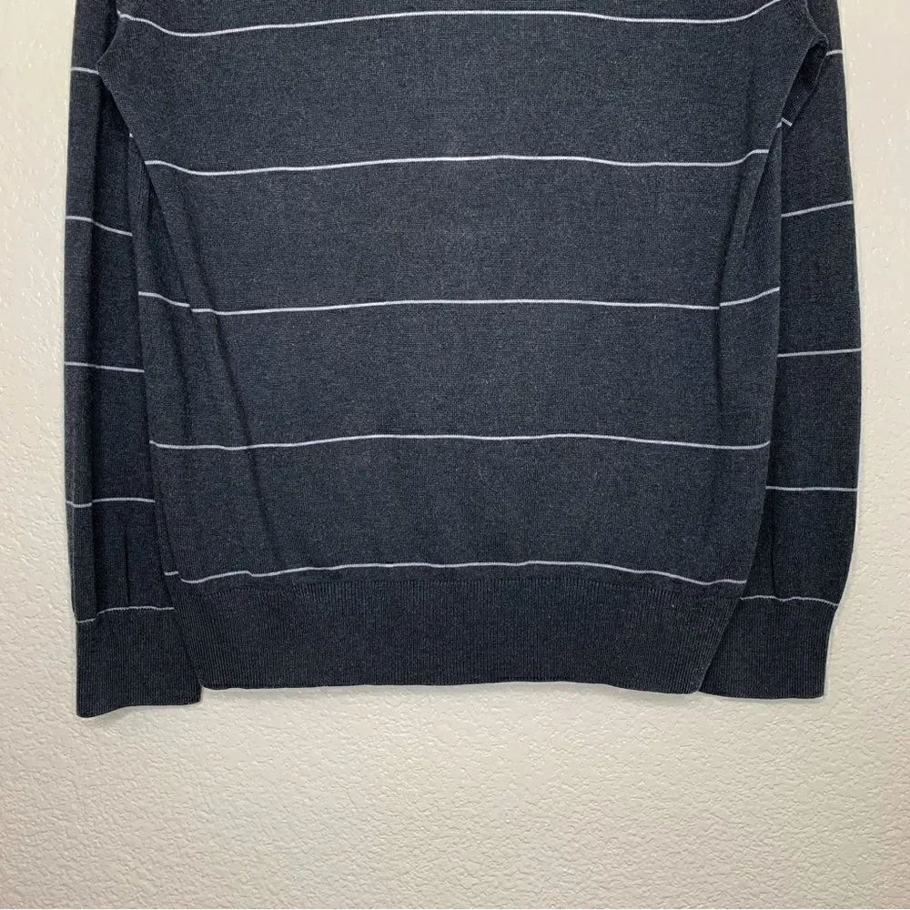 Banana Republic Silk Cashmere Blend Men’s V-neck Pullover Sweater, Sz Large